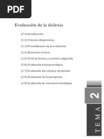 Evaluacion de La Dislexia