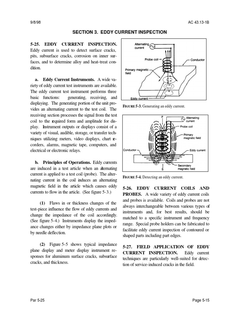 Eddycurrent Testing | Download Free PDF | Electric Current | Inductor