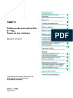 S7-400 - Datos de Los Módulos