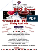 casino night poster