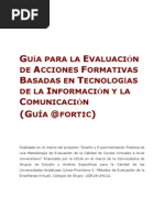 Acciones Formativas Tics