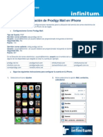 Correo Infinitum iPhone