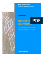 E-book Raciocínio Lógico Quantitativo