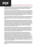 mensaje del capítulo general 0214