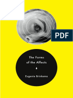 The Forms of The Affects by Eugenie Brinkema