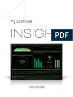 Izotope Insight Help PDF