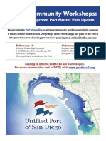 Community Workshops:: Integrated Port Master Plan Update