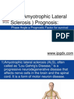 ALS  (Amyotrophic Lateral Sclerosis ) Prognosis