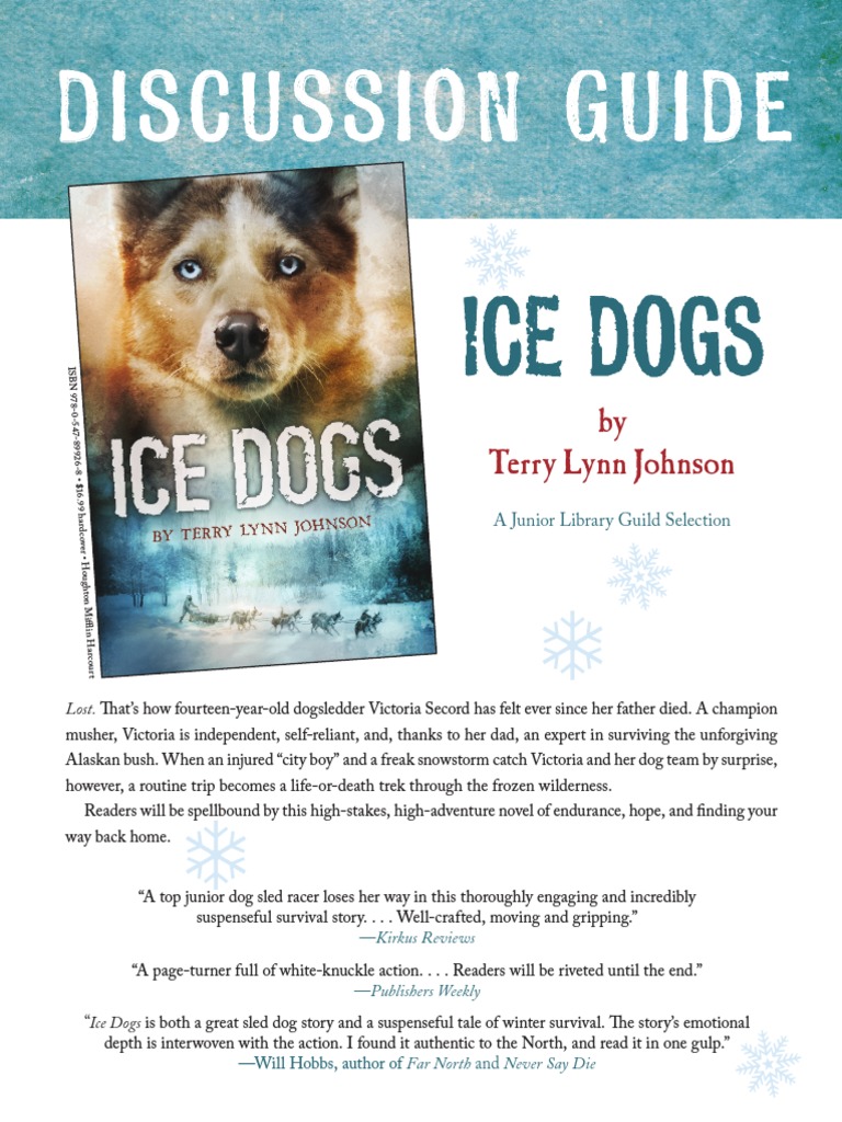 Ice Dogs Discussion Guide PDF Narrative