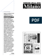 Corriere Della Sera - 2 Ottobre 2009
