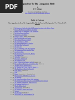 Download Bullinger E W - Appendixes to the Companion Bible by proofreader SN205232846 doc pdf