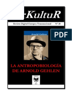 La Antropobiología de Arnold Gehlen