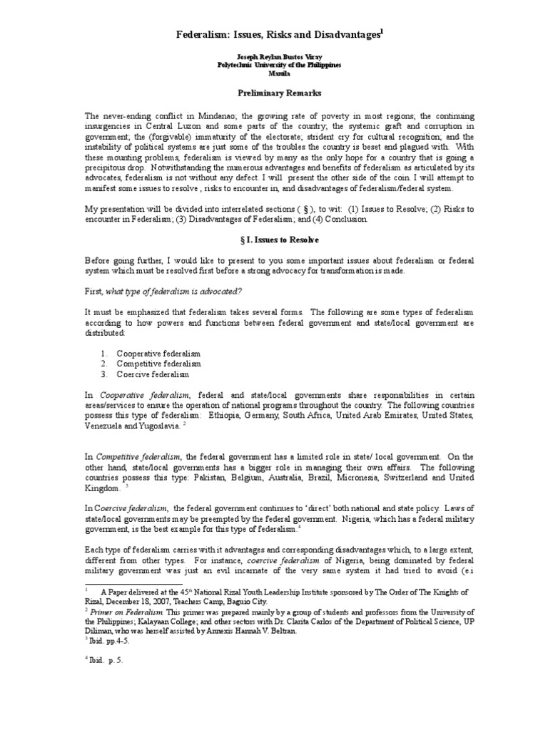 American Democracy Advantages And Disadvantages