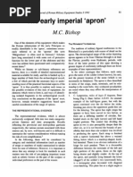 Download The early imperial apron by MC Bishop SN20524593 doc pdf