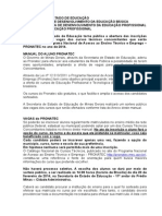 Manual Pronatec 2014