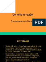 Do Mito À Razão Site Vestibular