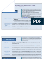 Project Management Quick Reference Guide for Project 2007