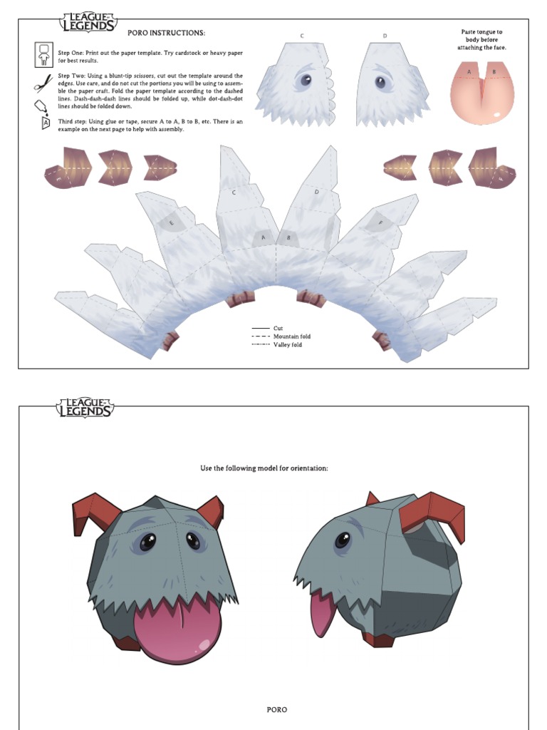 Featured image of post Poro League Of Legends Papercraft