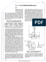 Cantilever Retaining Wall - Structural Design - CSRI