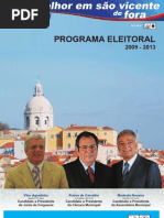 Programa Eleitoral da CDU para a Freguesia de São Vicente de Fora