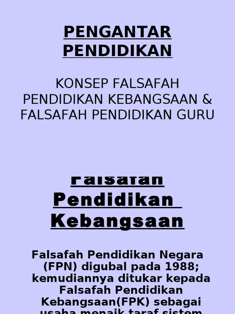 Konsep Fpk Fpg