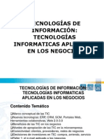 tecnologiasinformaticasaplicadasenlosnegocios-111117141332-phpapp01.ppt