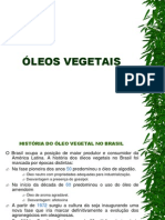 História e propriedades dos principais óleos vegetais