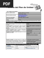 Plantilla de Plan de Unidadre