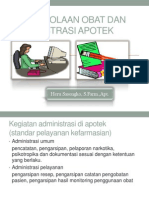 PENGELOLAAN Obat Dan ADMINISTRASI APOTEK - 2 PDF