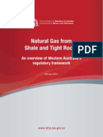 Natural Gas From Shale and Tight Rocks - An Overview of Western Australia Regulatory Framework