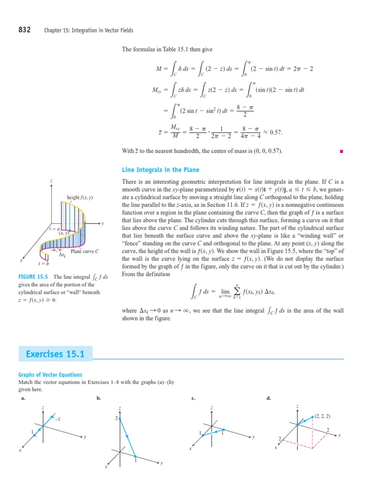 Integrales de Línea y Gradiente.pdf | Flux | Integral