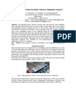 Roof Integrated Solar Parabolic Collectors Simulation Analysis