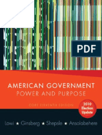 American Government - Power and Purpose, Core 11th Edition 2010 Election Update 2010 PDF