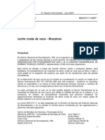 Leche Vaca Muestreo ISO CHILENA PDF