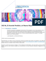 432 HZ El Acorde Perdido y El Nuevo Rayo PDF