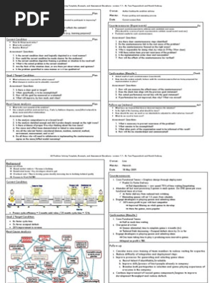 A3 Problem Solving Template