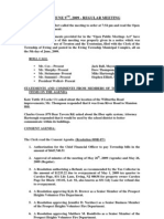 2009-06-09 Regular Agenda Session Minutes