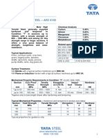 High Tensile Steel - Aisi 4140