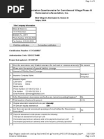 hoa questionnaire