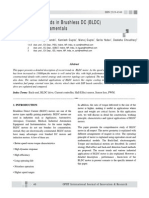 Recent Trends in Brushless DC (BLDC) Motor Fundamentals