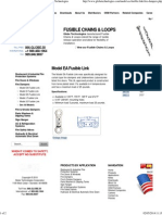 Model EA Fusible Link For Fire Dampers by Globe Technologies