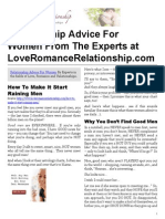 Relationship Advice For Women From The Experts at