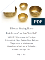 Tibetan Singing Bowls - Denis Terwagne and John W.M. Bush