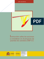 2011 02 21 Proy Orden Instruccion Proy Puentes Carreteras PDF
