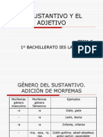 EL SUSTANTIVO Y EL ADJETIVO.ppt