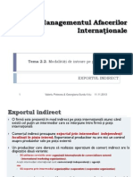 Managementul Afacerilor Internationale