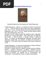 Conteúdo Resumido das Obras Espíritas de Camille Flammarion.doc