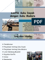 Presentation Suku Dayak Dan Madura