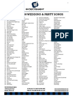 Top 200 Song List