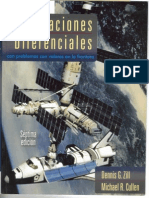 Ecuaciones Diferenciales 7 Edicion Con Valores en La Frontera Denis Zill PDF